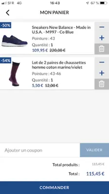 Homme Privé android App screenshot 0